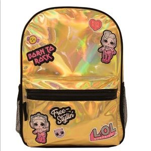 L.O.L. Surprise Doll Metallic Backpack
